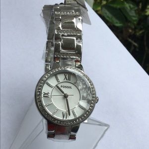 Virginia Bracelet Stainless Steel Watch In Silver